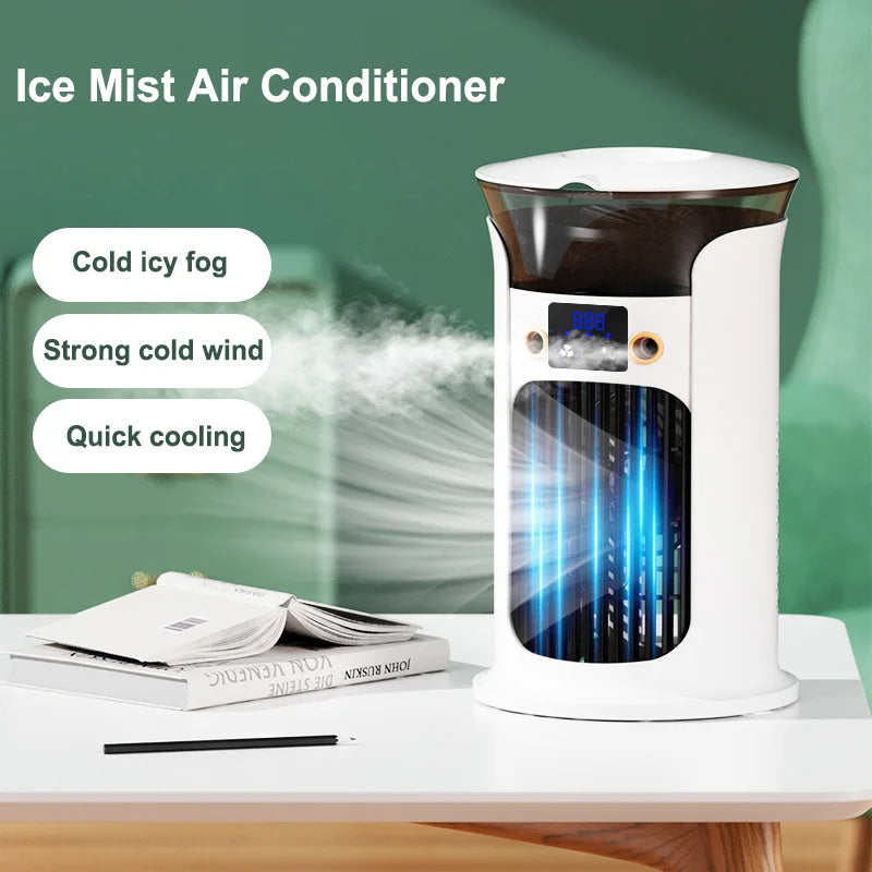 Mini Climatiseur USB Portable — Refroidissement & Humidification