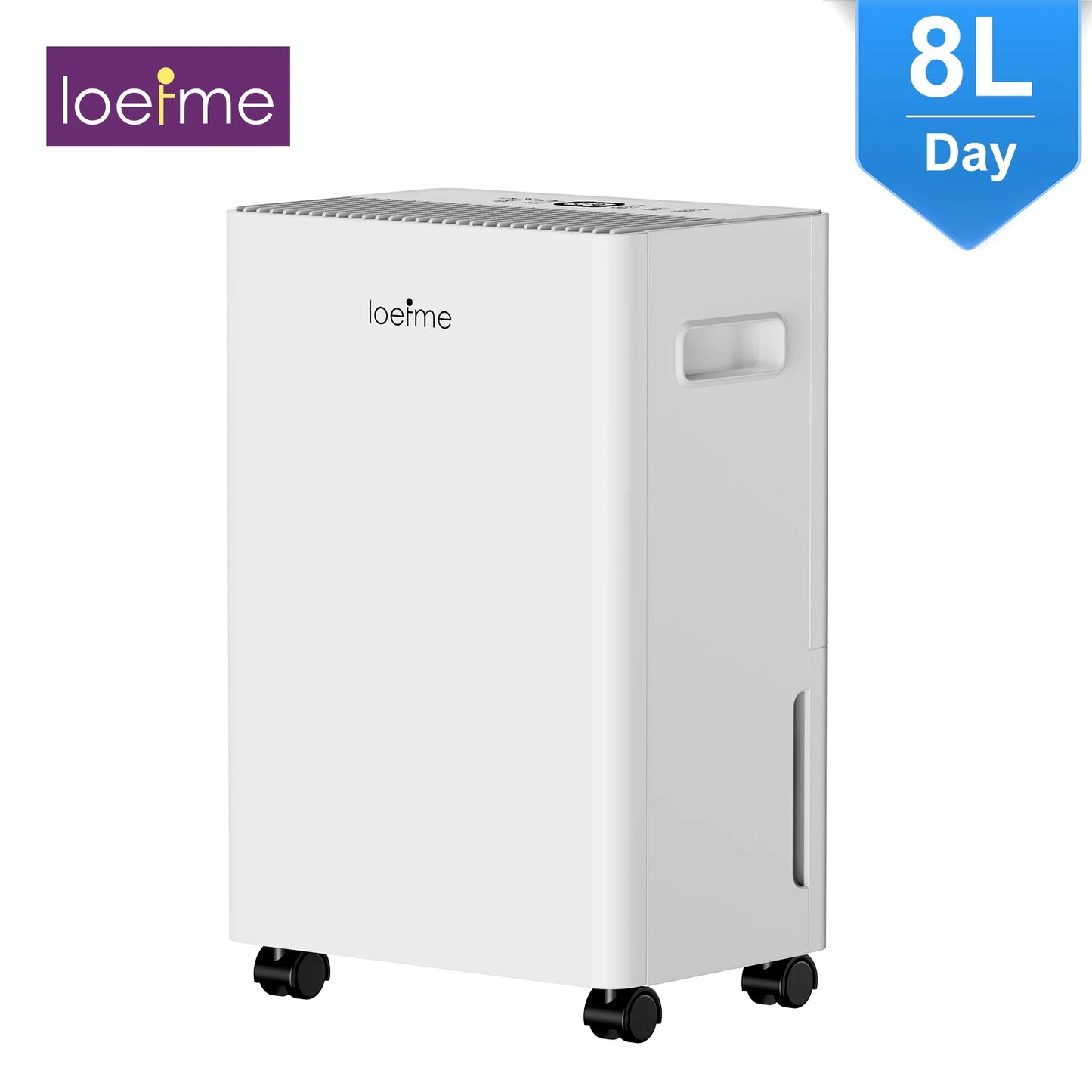 Déshumidificateur 10L/Jour — Compact & Silencieux